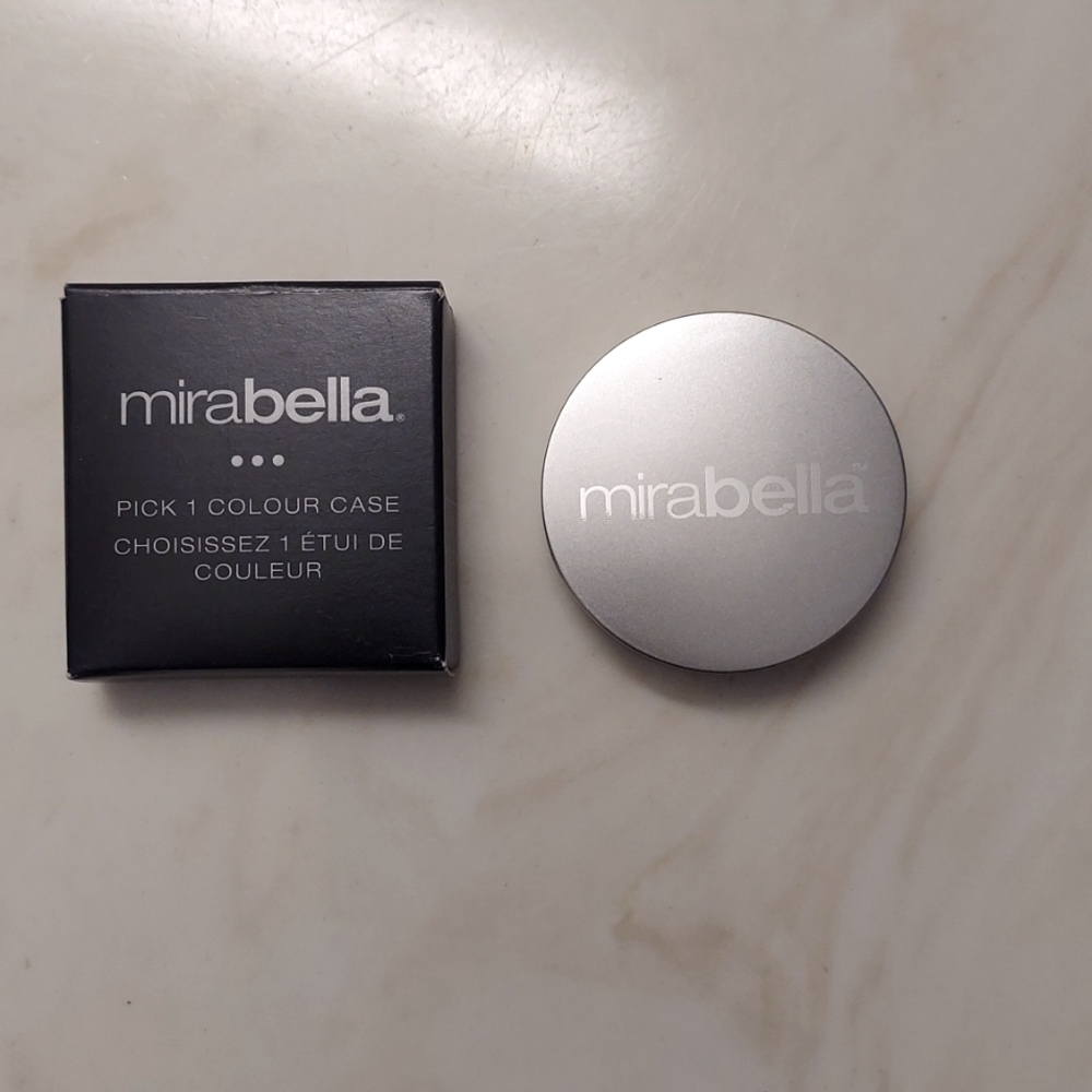 Mirabella eye shadow case.